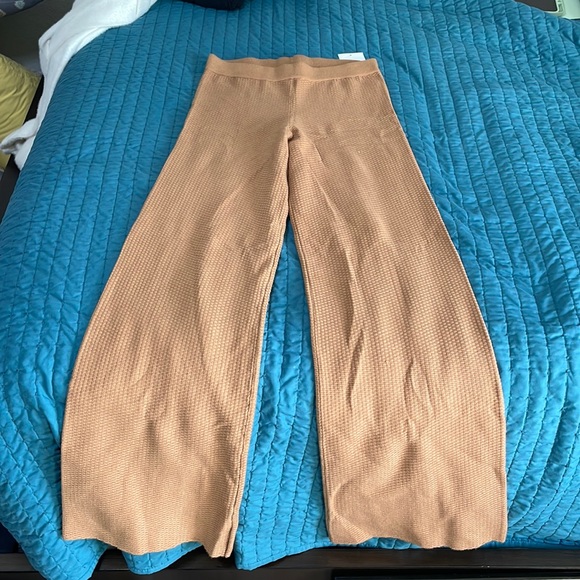 FOREVER 21 ribbed lounge flare pants - Picture 1 of 6